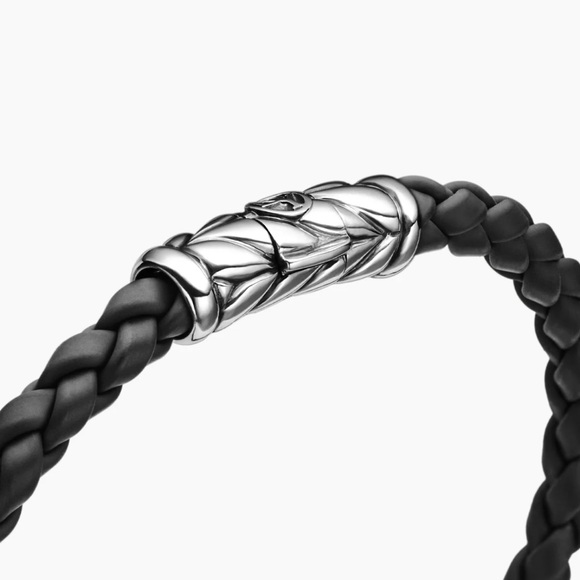 David Yurman Pink Chevron Woven Bracelet - Picture 9 of 12